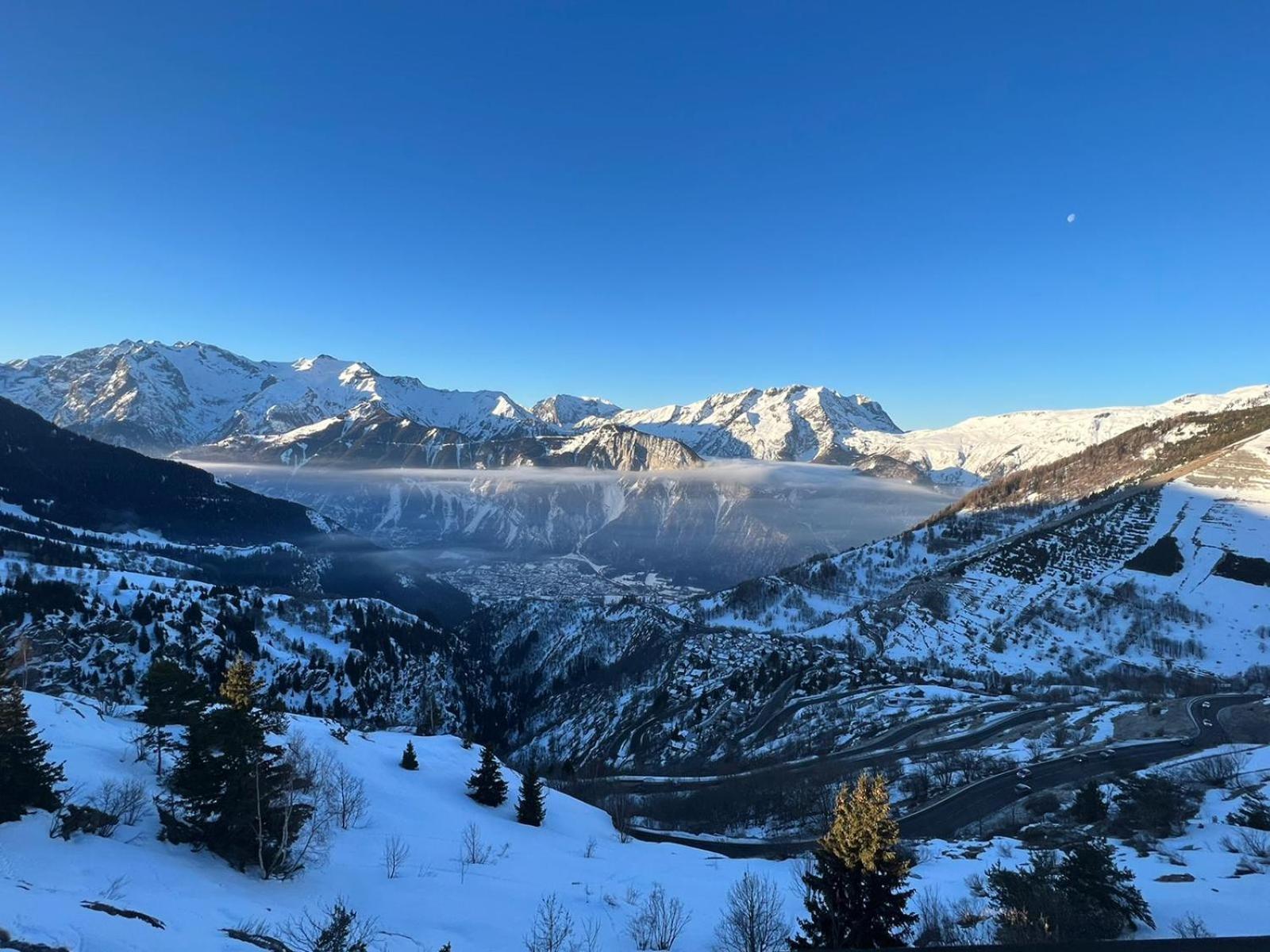 Stunning Apartment With Breathtaking View! Huez Exterior foto