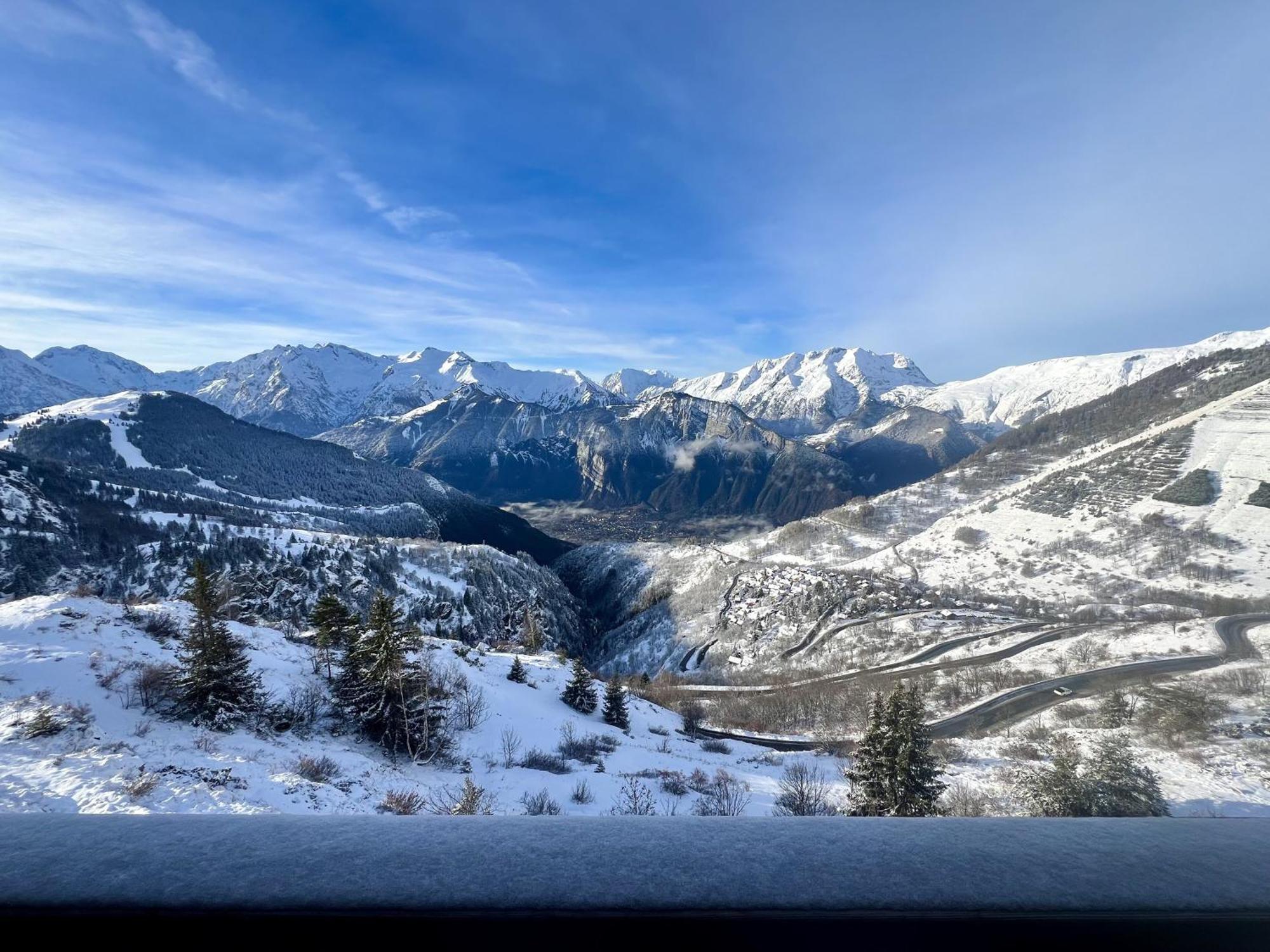Stunning Apartment With Breathtaking View! Huez Exterior foto
